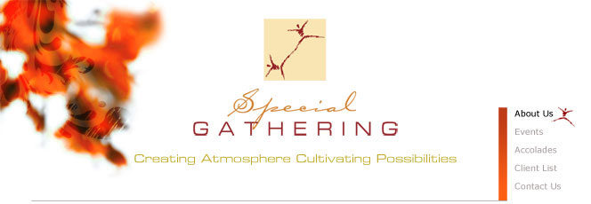 a special gathering logo